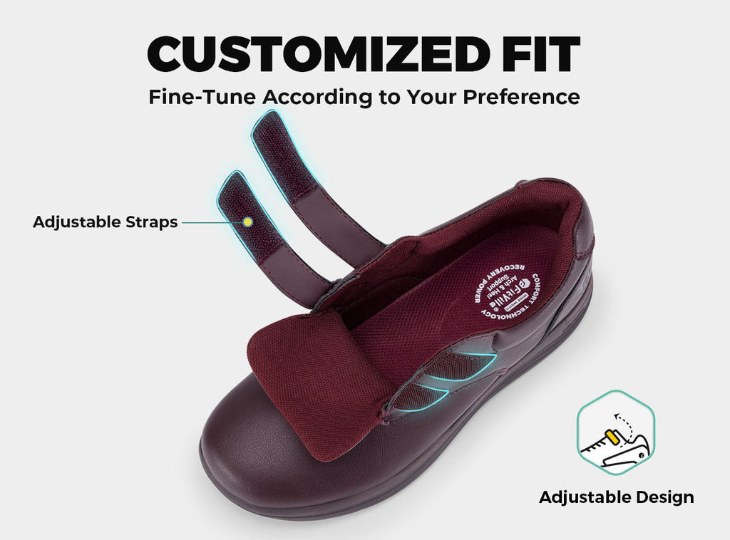 FitVille Women's BriskWalk Elite Dress Shoes V3 - 3