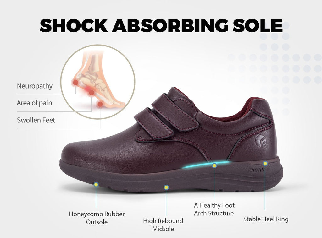 FitVille Women's BriskWalk Elite Dress Shoes V3 - 12