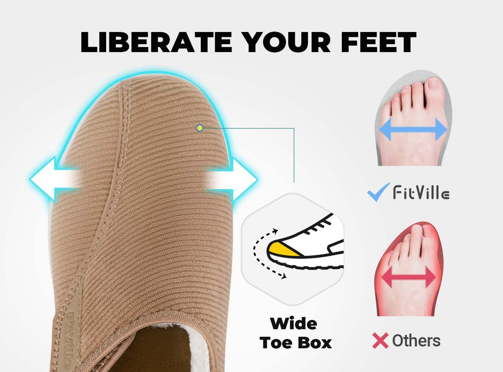 FitVille Women's EasyTop Comfort Slipper V1 - 3