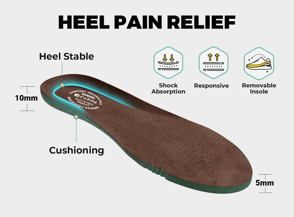 FitVille Men's EasyTop Comfort Slipper V1 - 7