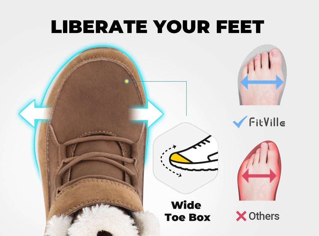 FitVille Women's CozyCore Winter Boots V12 - 3