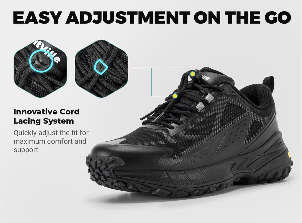 FitVille Men's Low - Top LugMax Hiking Shoes V2 - 3