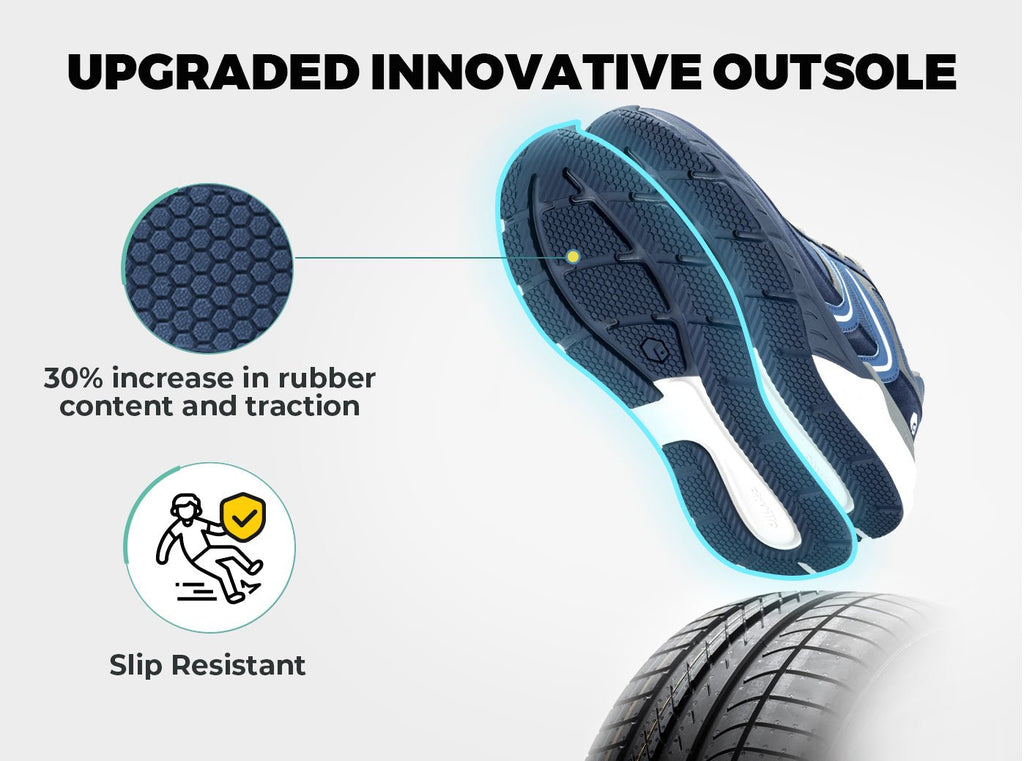 FitVille Men's Rebound Neo Walking Shoes V5 - 15