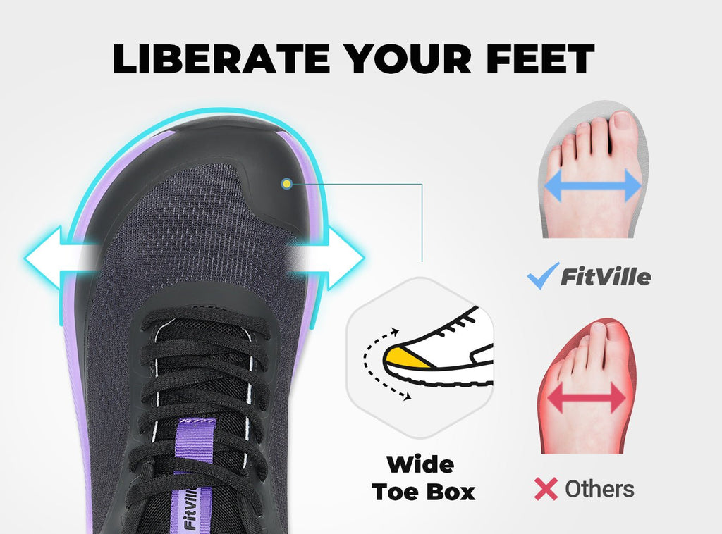 FitVille Women's FlowCore Running Shoes V5 - 23