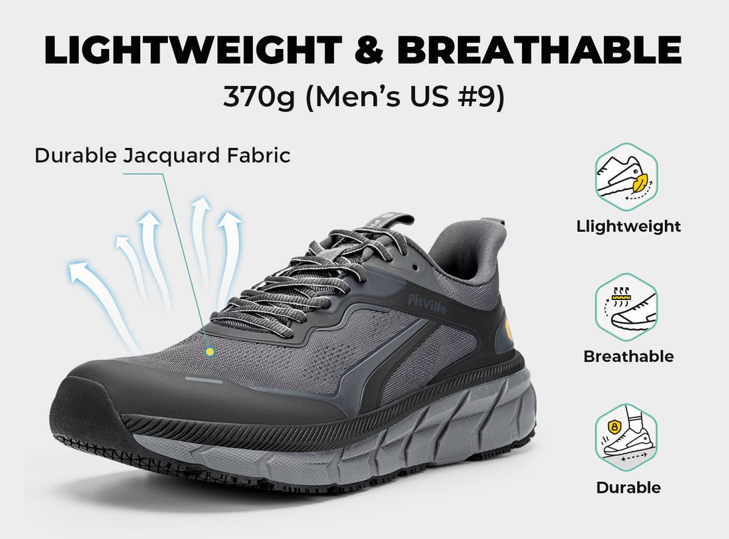 FitVille Men's FlowCore Running Shoes V4 - 14