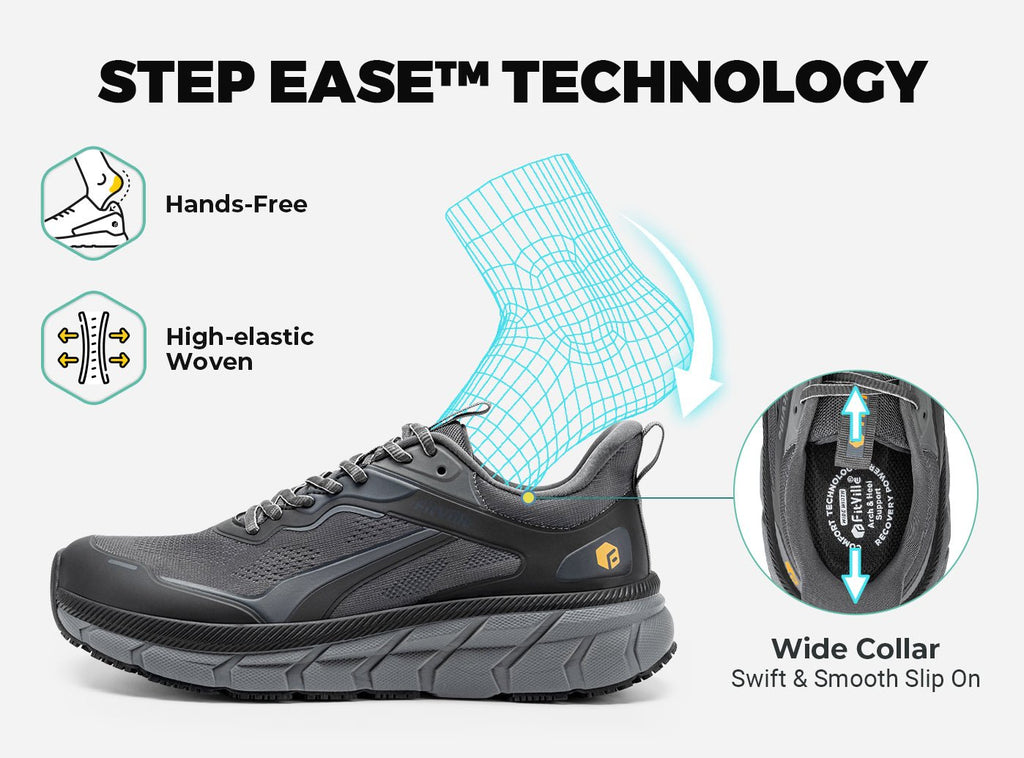 FitVille Men's FlowCore Running Shoes V4 - 15