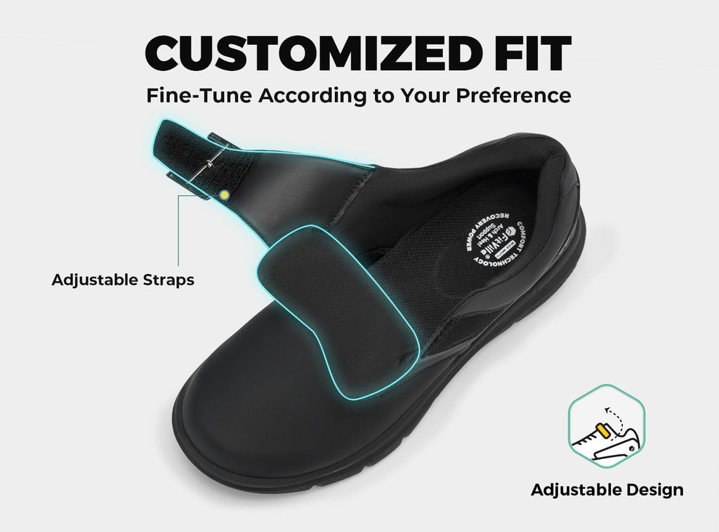 FitVille Men's BriskWalk Elite Dress Shoes V6 - 4