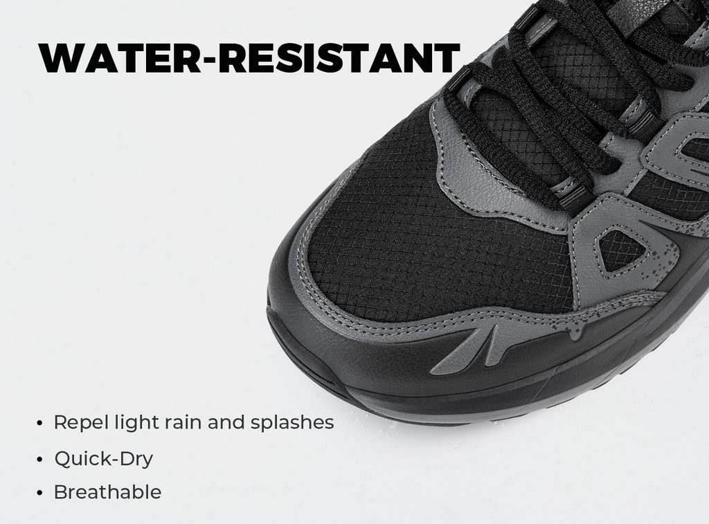 FitVille Men's Low - Top Sturdy Core Hiking Shoes V5 - 23