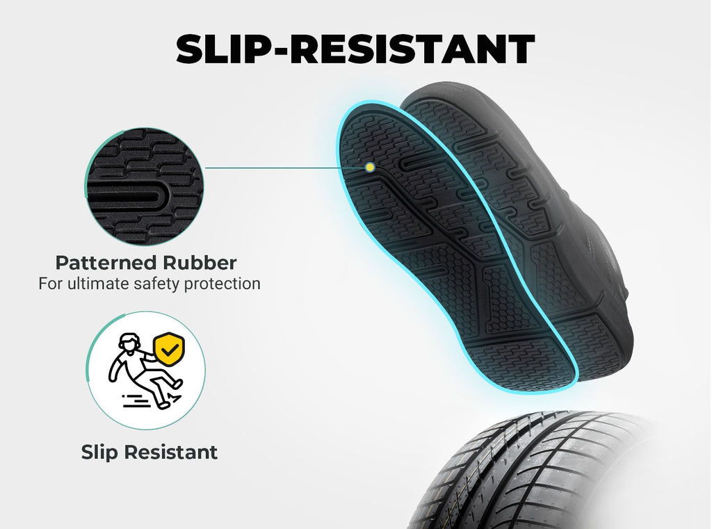 FitVille Men's EasyWalk Slip - On Dress Shoes V2 - 25