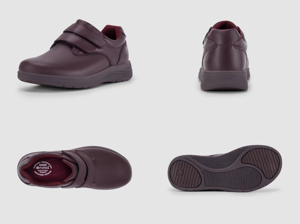 FitVille Women's BriskWalk Elite Dress Shoes V3 - 7