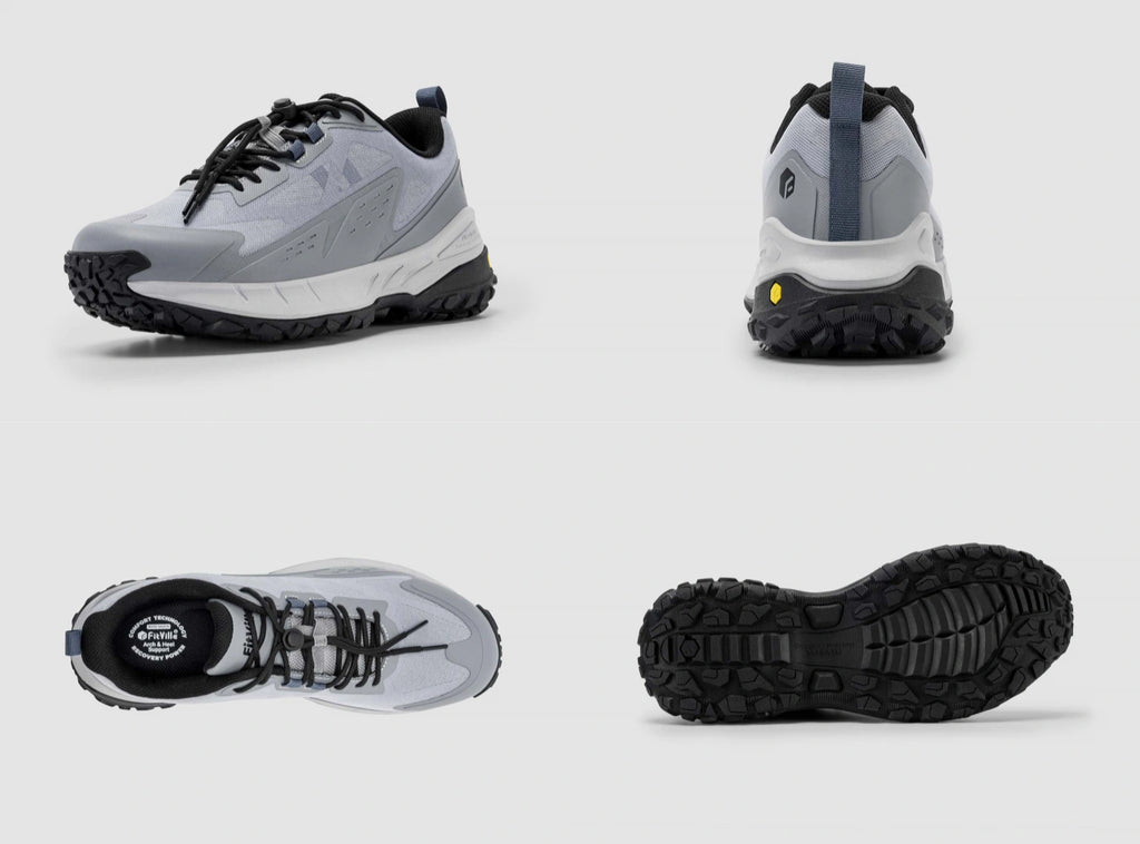 FitVille Men's Low - Top LugMax Hiking Shoes V2 - 26