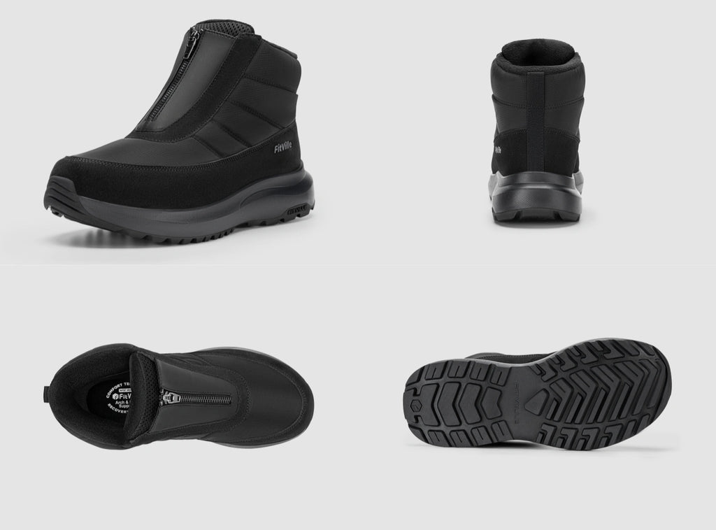 FitVille Women's CozyCore Winter Boots V18 - 7