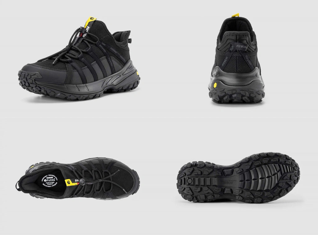 FitVille Men's Low - Top LugMax Hiking Shoes V6 - 10