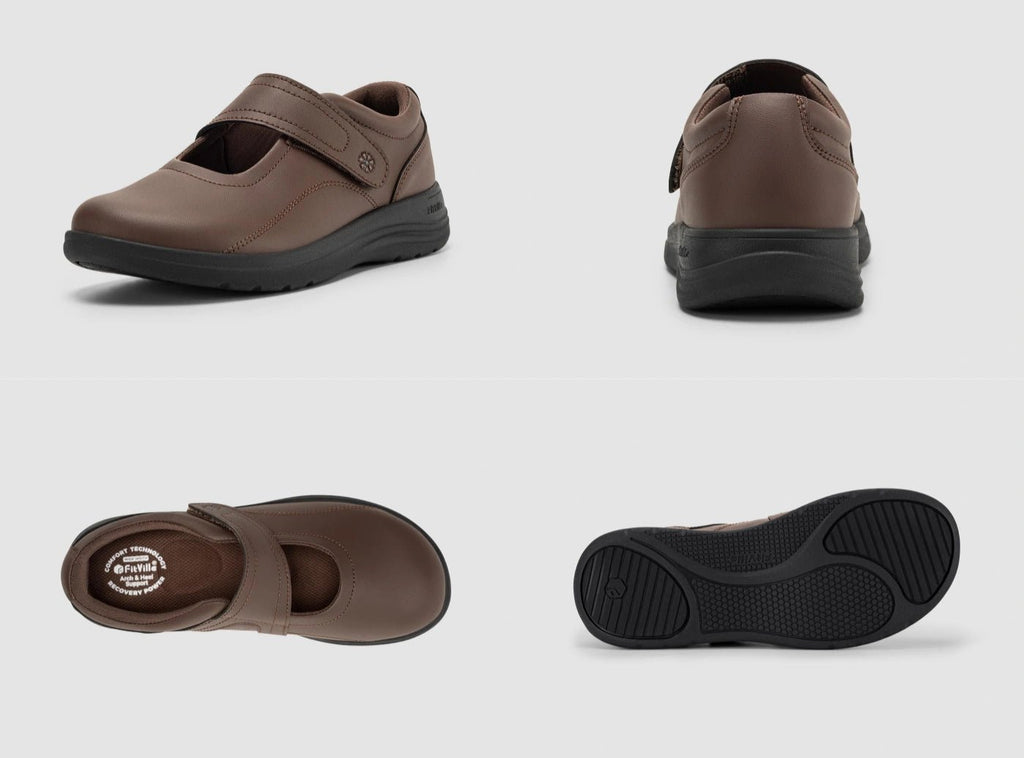 FitVille Women's BriskWalk Elite Dress Shoes V8 - 21