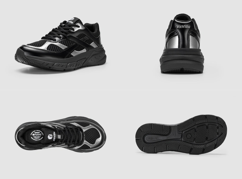 FitVille Men's Rebound Neo Walking Shoes V6 - 17