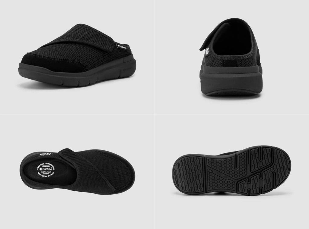 FitVille Women's EasyTop Diabetic Slipper V5 - 21