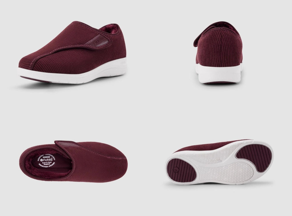 FitVille Women's EasyTop Comfort Slipper V1 - 29