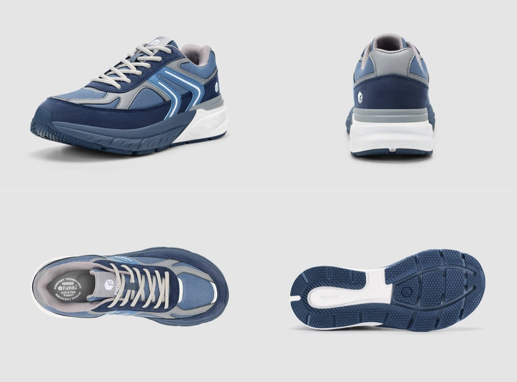 FitVille Men's Rebound Neo Walking Shoes V5 - 8