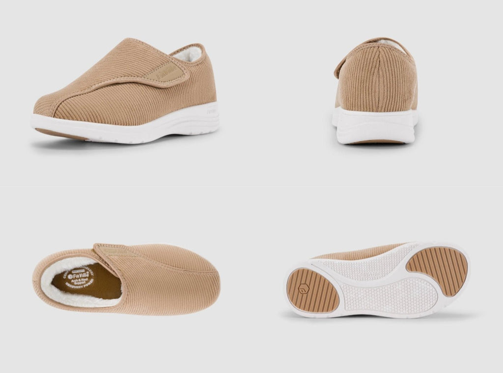 FitVille Women's EasyTop Comfort Slipper V1 - 9