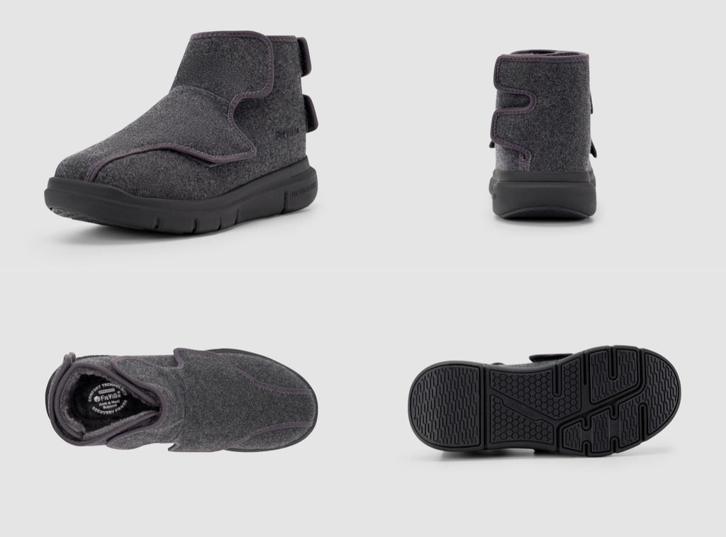 FitVille Men's EasyTop Diabetic Winter Boots V2 - 29