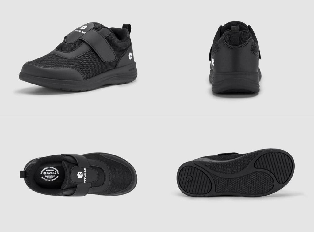 FitVille Women's EasyTop StrapEase Diabetic Shoes V4 - 18