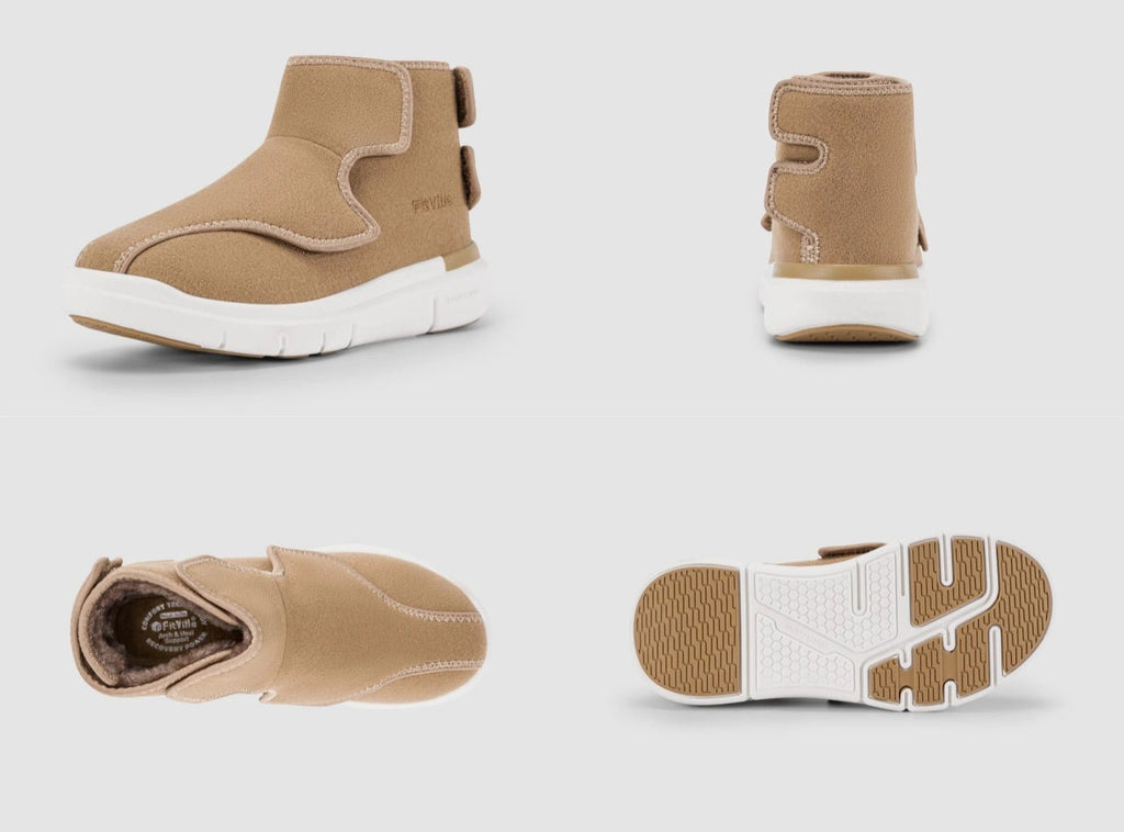 FitVille Women's EasyTop Diabetic Winter Boots V2 - 9