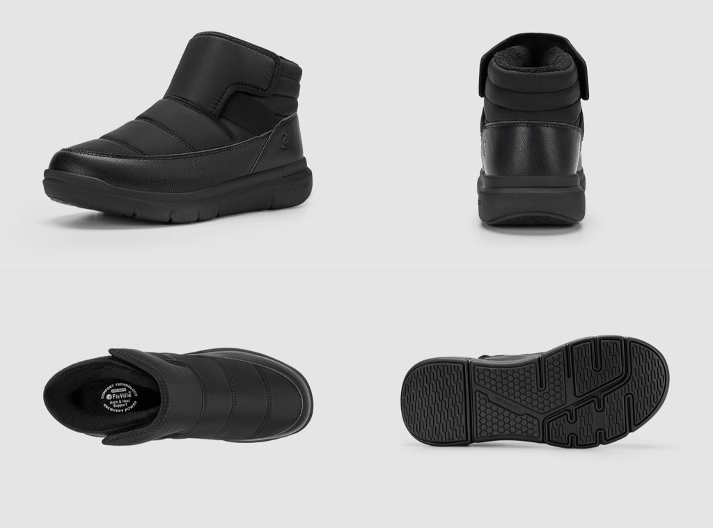 FitVille Men's CozyCore Winter Boots V14 - 7