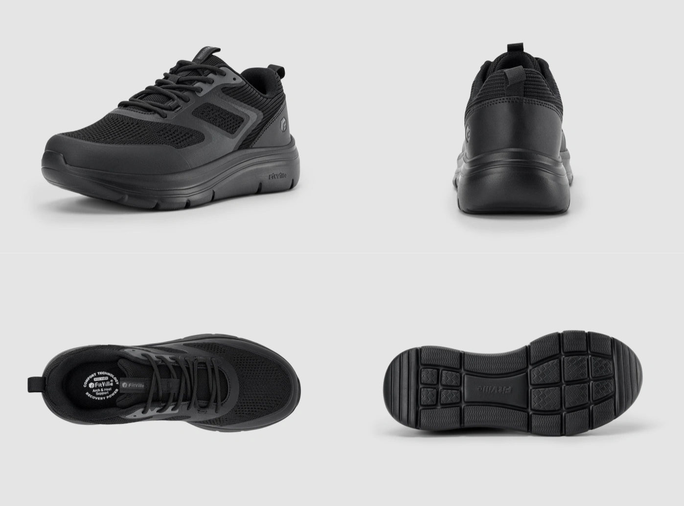 FitVille Men's Cloud Wanderer V19| Light
