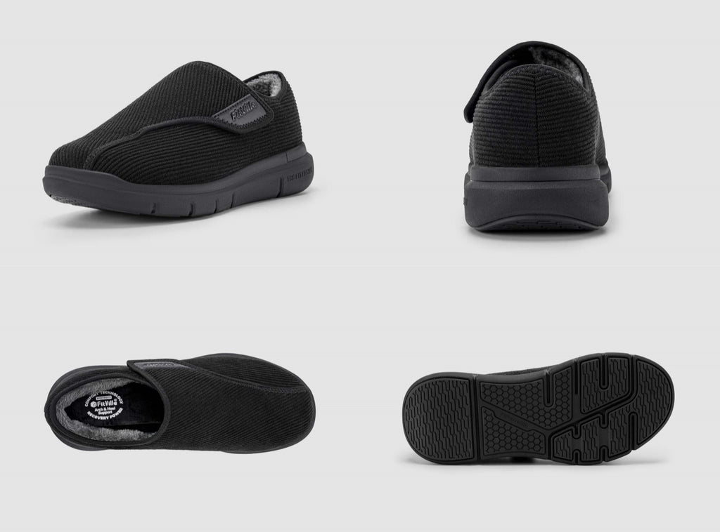 FitVille Men's EasyTop Comfort Slipper V1 - 9