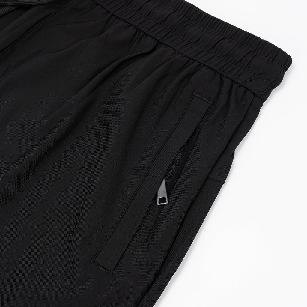 FitVille Men's Ultra - Flex Training Joggers - 4 - Way Stretch, Tapered Fit, Gym - to - Street Performance - 4