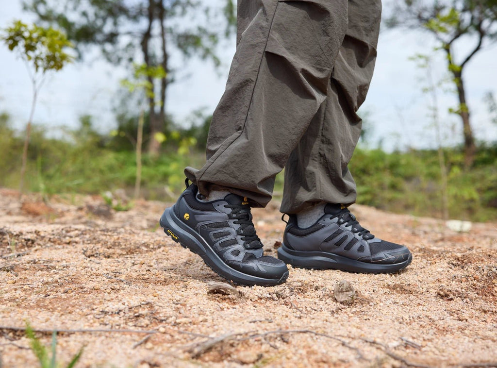 FitVille Men's Low - Top Sturdy Core Hiking Shoes V5 - 11