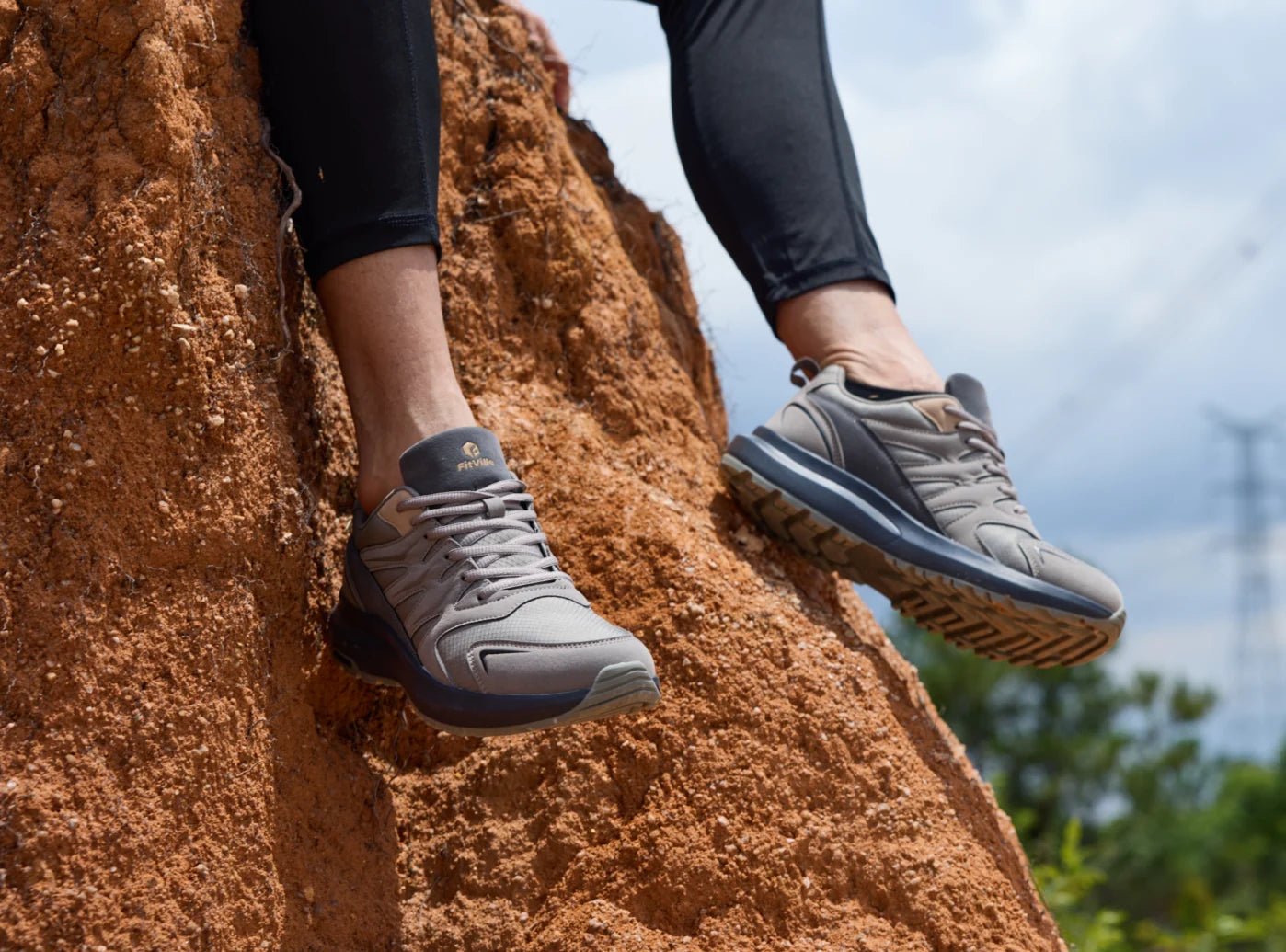 FitVille Men's Low-Top Sturdy Core V4 | Outdoor