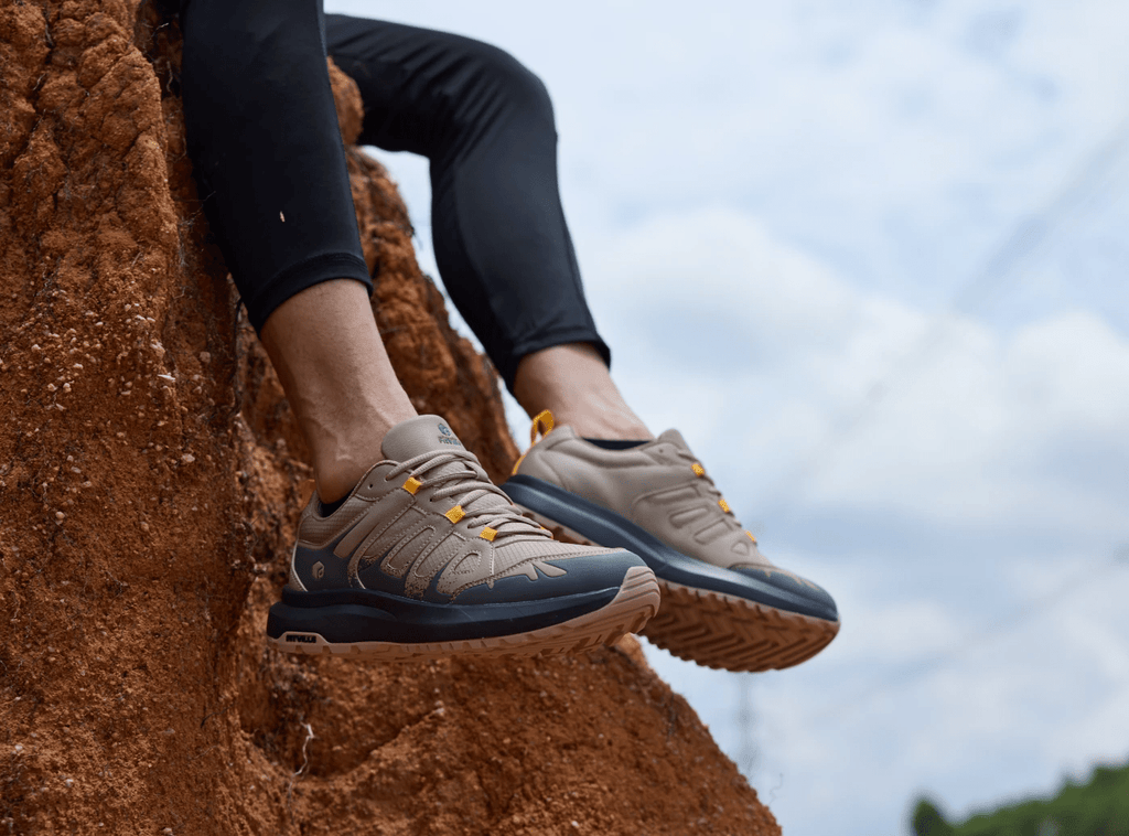 FitVille Men's Low - Top Sturdy Core Hiking Shoes V5 - 20