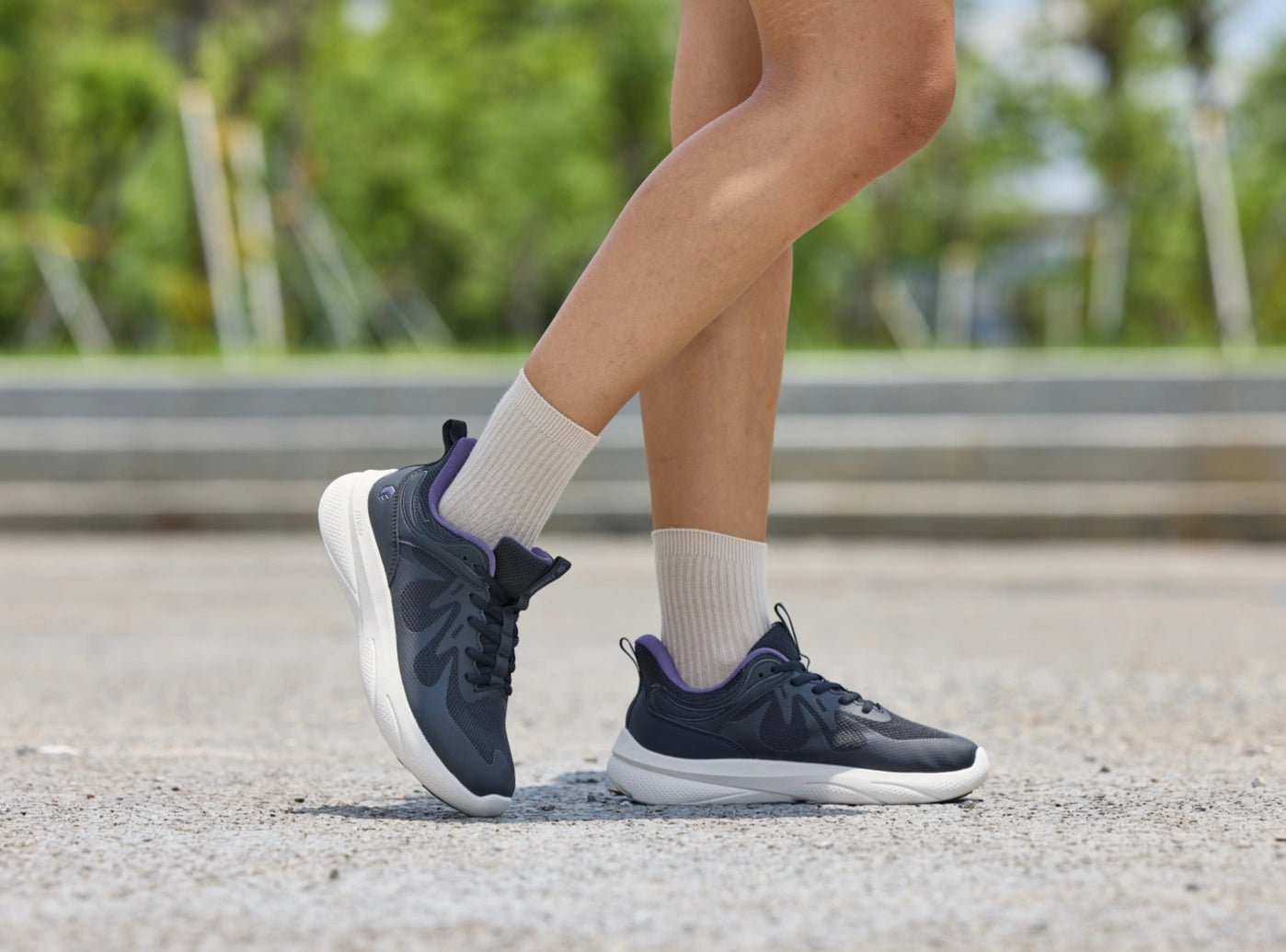 FitVille Women's ZephyrLite Walking Shoes V4 | Extra Wide