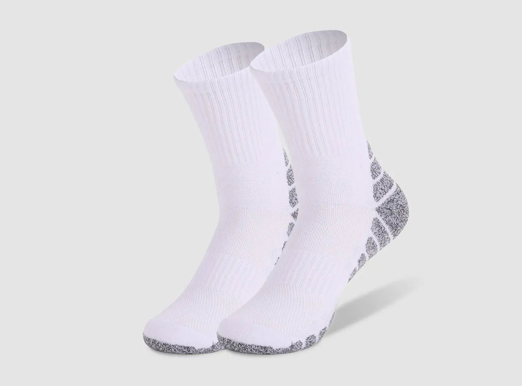 FitVille Men's Mid - Calf Athletic Socks 3 - Pair Bundle - 17