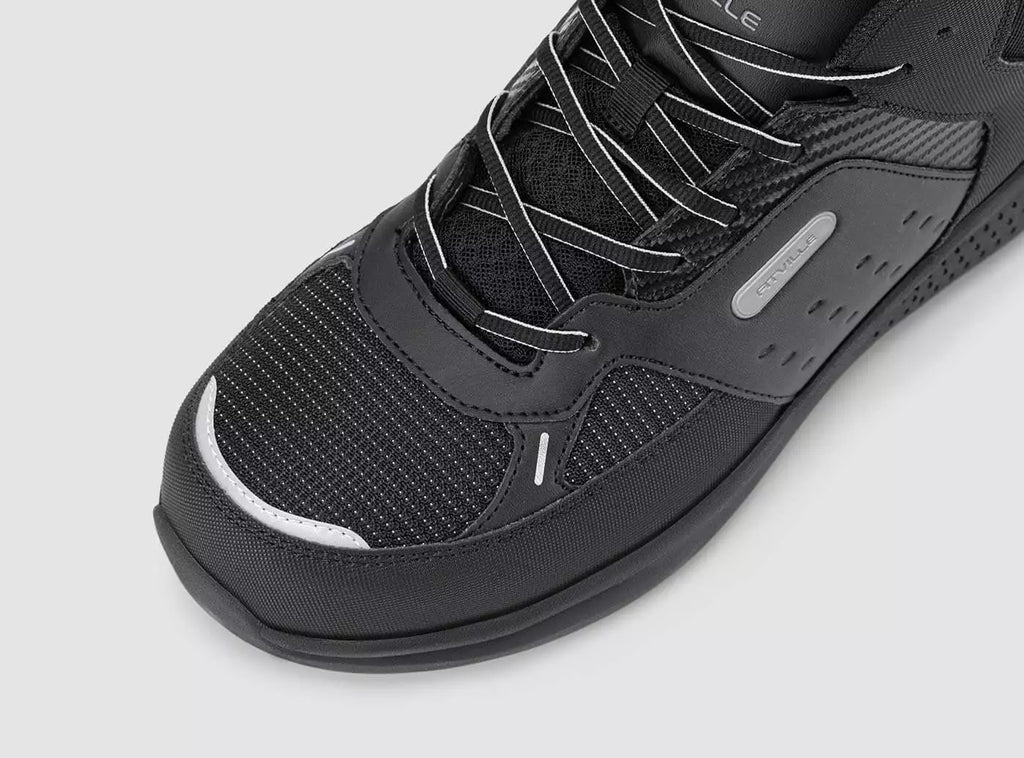 FitVille Men's High - top SteelCore Work Boots V2 - 7