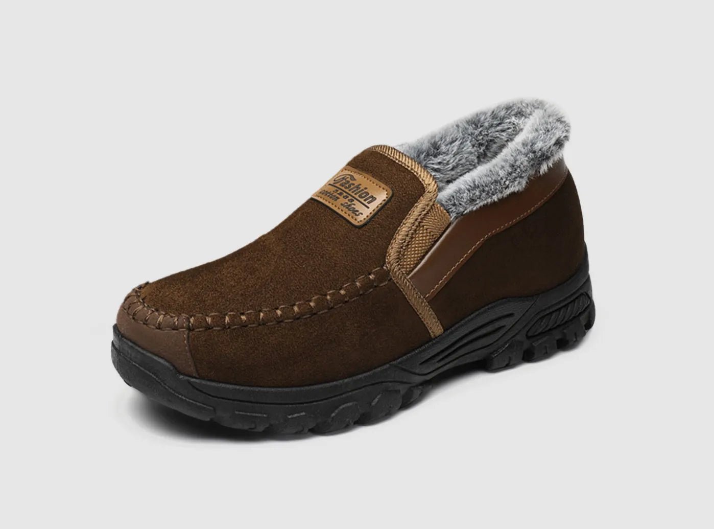 Mens winter slip on shoes sales