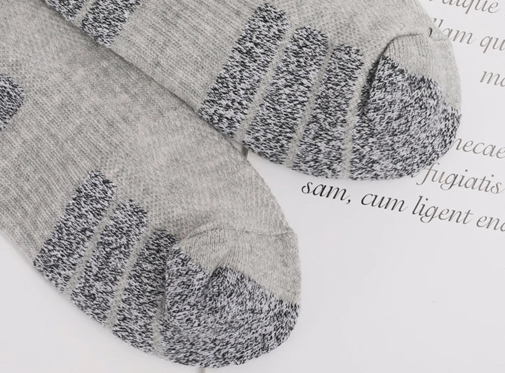 FitVille Men's Mid - Calf Athletic Socks 3 - Pair Bundle - 10