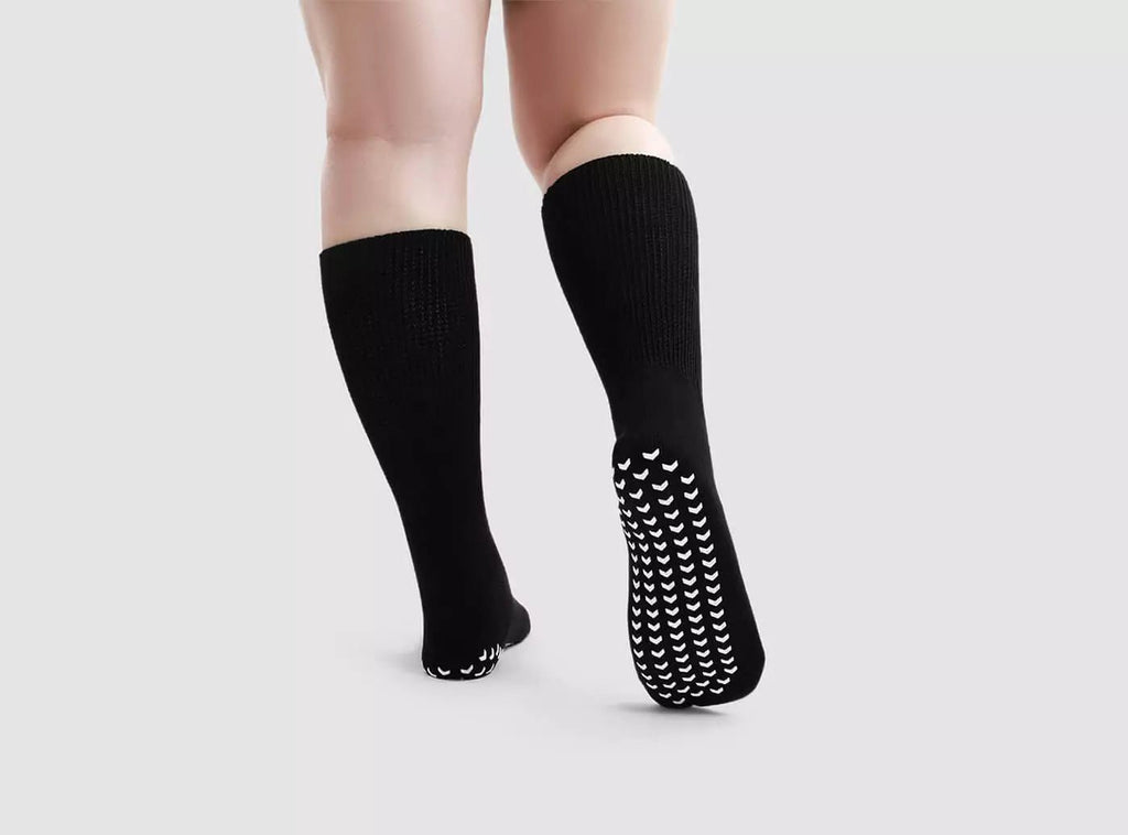 FitVille Men's Recovery Diabetic Socks - 2 Pairs Bundle - 4