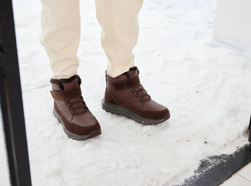 FitVille Men's CozyCore Winter Boots V8 - 12