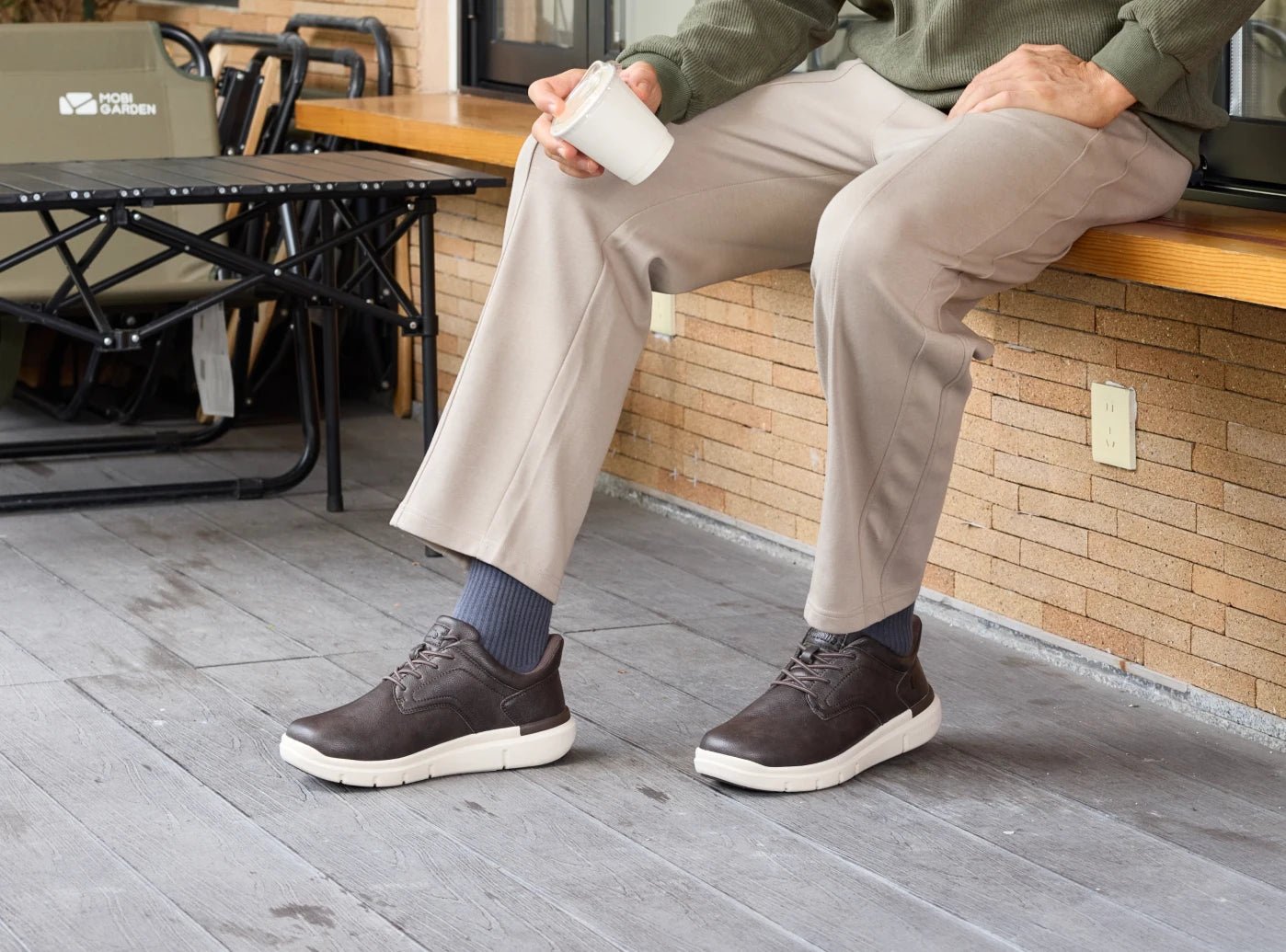 FitVille Men's EasyWalk Slip-On Dress Shoes V2| Orthopedic