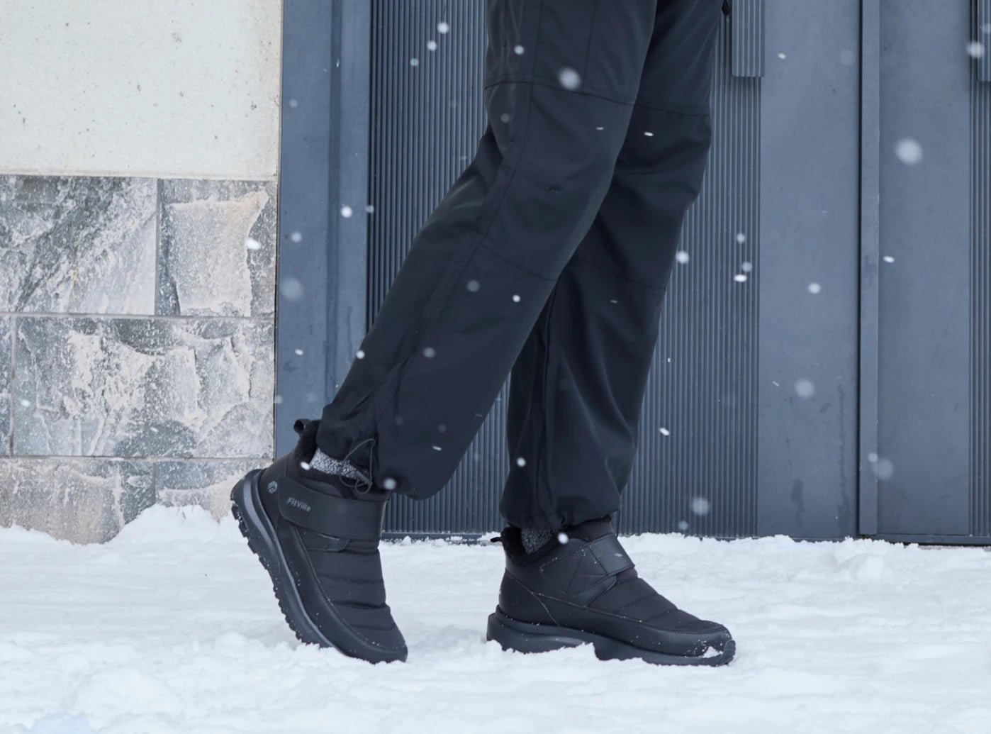 FitVille Men's CozyCore V15 – Arch Support Winter Boots