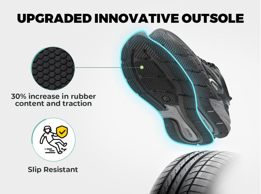 FitVille Men's Rebound Neo Walking Shoes V3 - 17