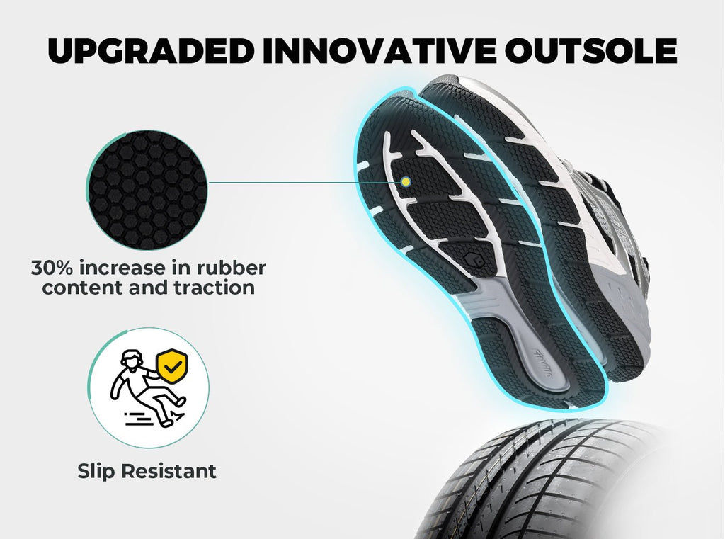 FitVille Men's Rebound Neo Walking Shoes V6 - 16