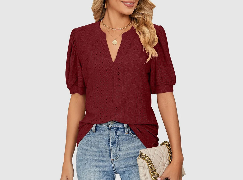 FitVille Women's Vacay Vibes Top - 1