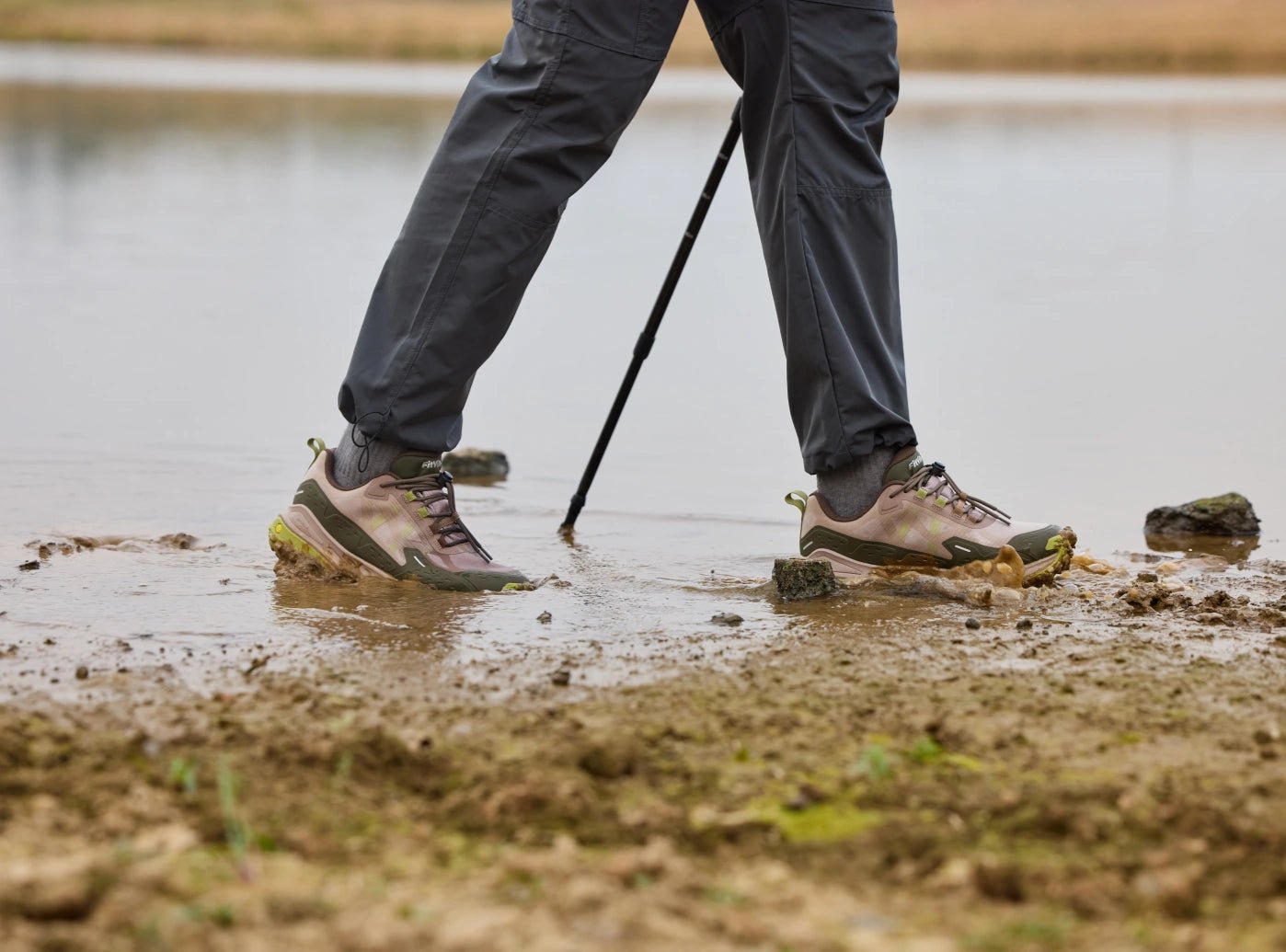 Waterproof Men's Hiking Shoes Low-Top CreekCross V1|FitVille