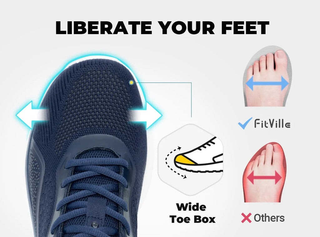 Mens running shoes with wide toe box shop