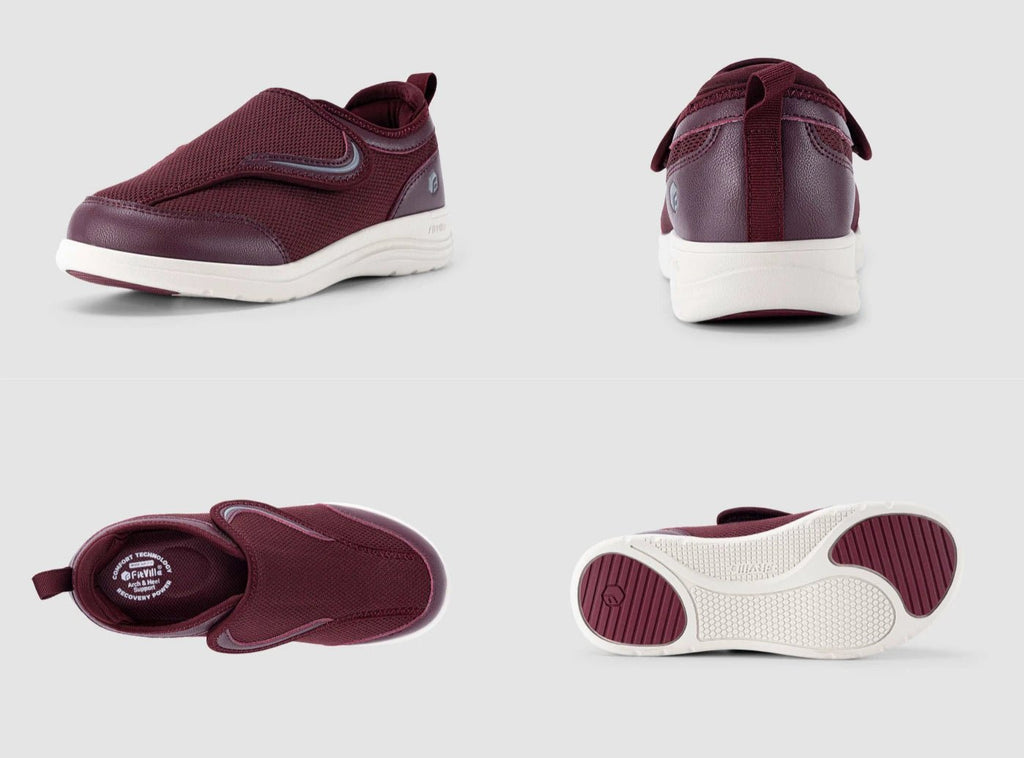 FitVille Women's EasyTop Wings Diabetic Shoes V9 - 7