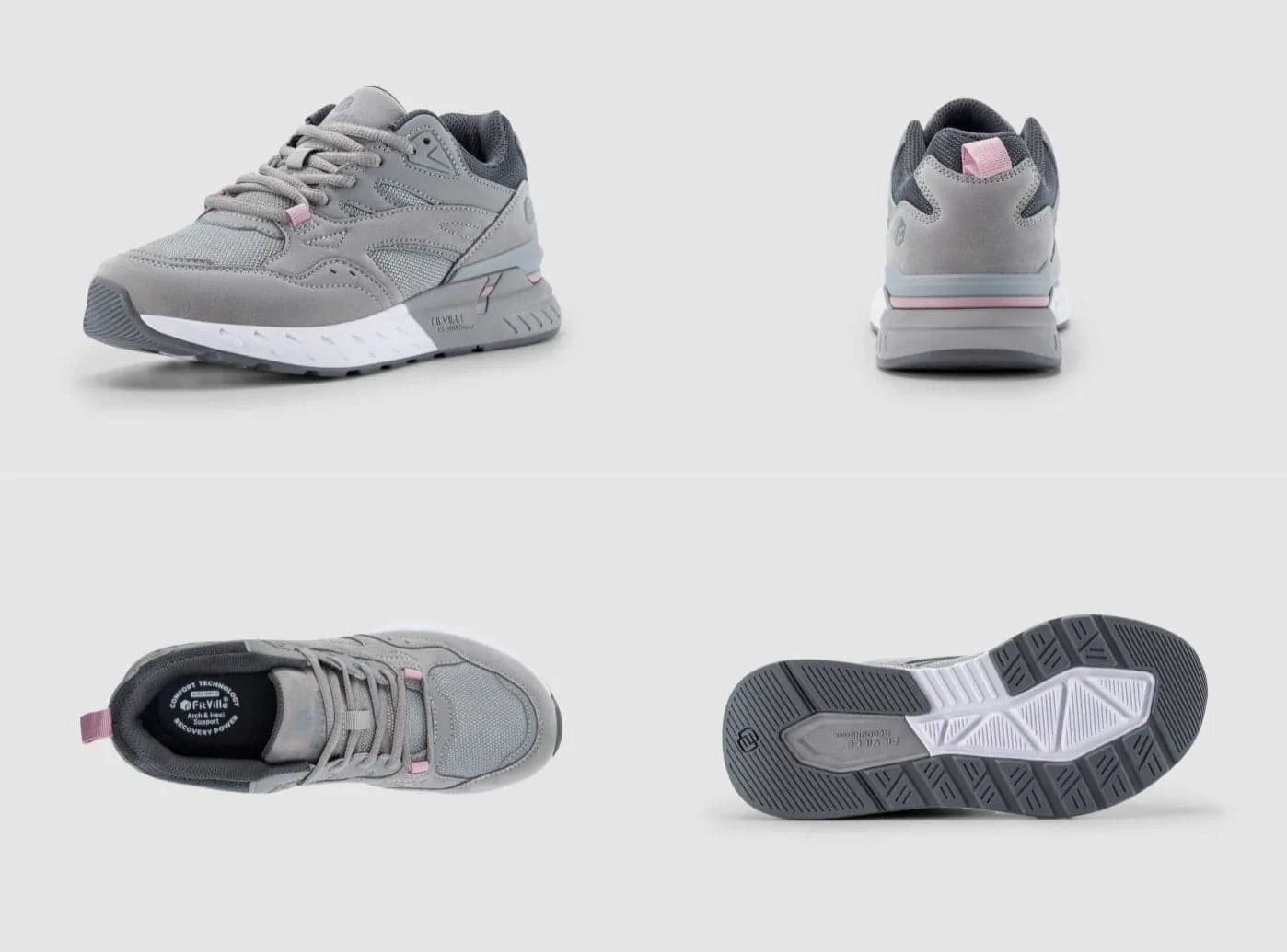 【回転不具合】FTWフィオーラ FitVille Women's Rebound Core Walking Shoes V9 | Orthopedic