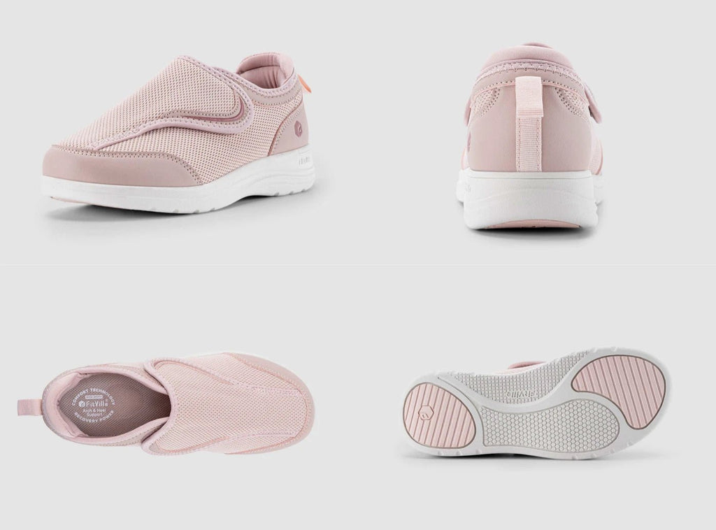 FitVille Women's EasyTop Wings Diabetic Shoes V9 - 15